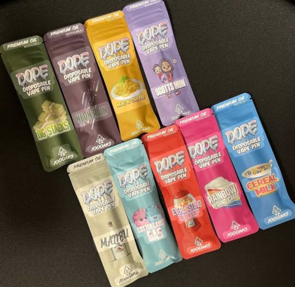 Dope Disposable Vape Pens Dope Disposable Vape Pens